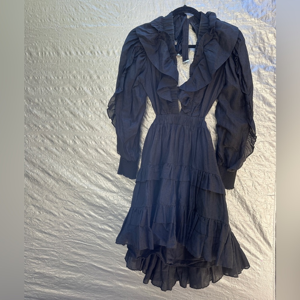 Brand new Magali Pascal Goldie cut-out Ruffled mini dress worn once - Picture 5 of 5